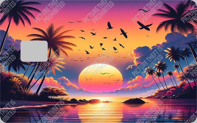 Bank  Card Sticker-BC-342